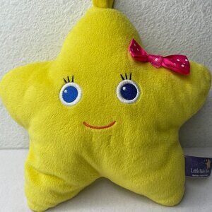 Little Baby Bum Star Plush Yellow Nursery Crib Hanger 2016 Commonwealth NO SOUND